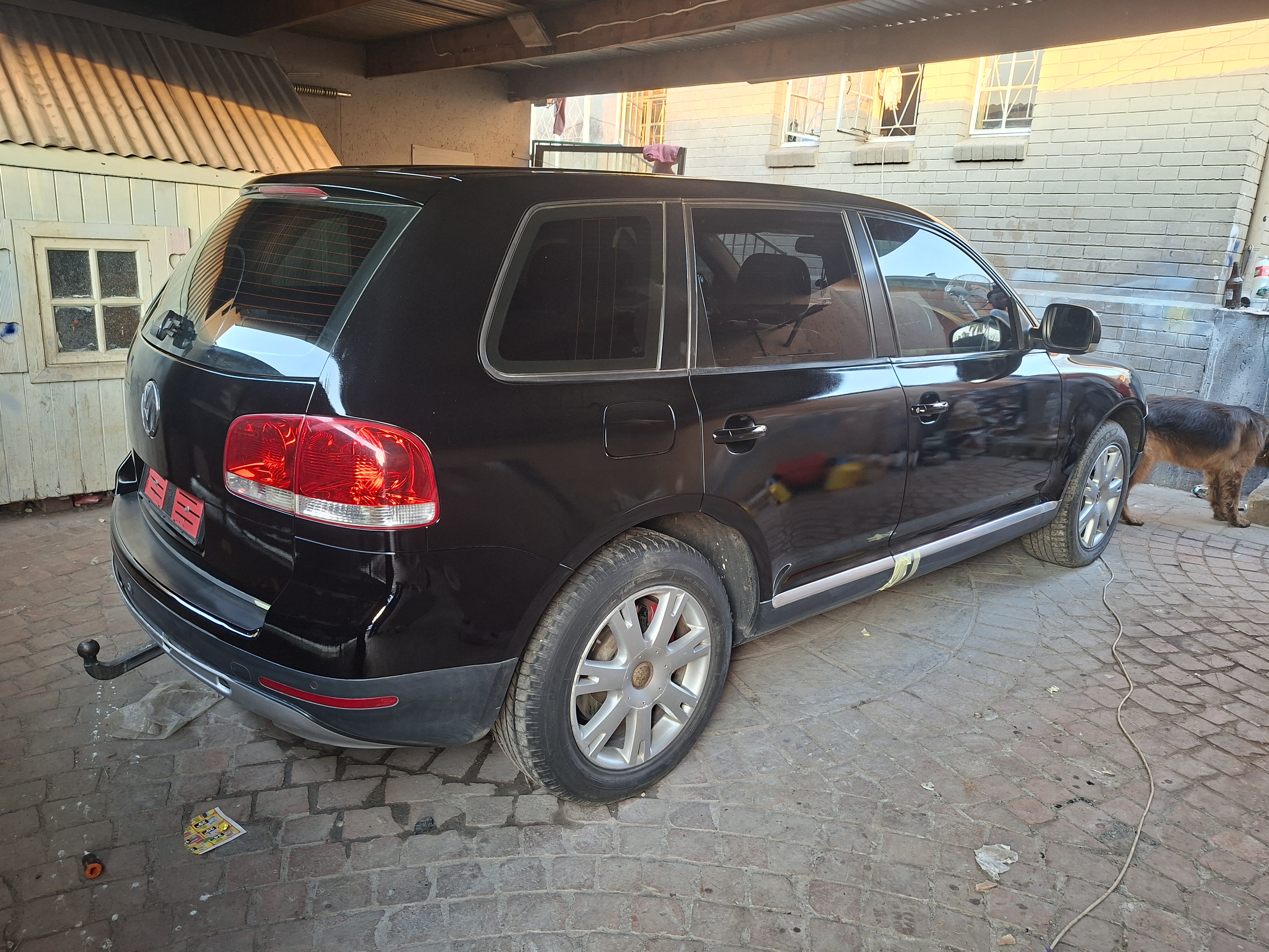 VW Touareg respray